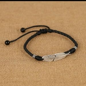 Vintage Rope Feather Anklet